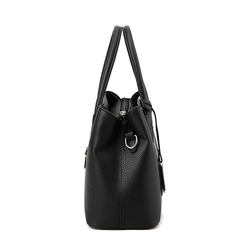 Bolsa feminina em couro sintético com acabamento refinado, design moderno e espaço interno ideal para rotina urbana.