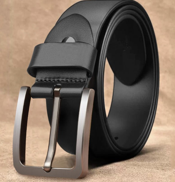 Cinto masculino de couro legítimo modelo Jandare Classic, ideal para looks sociais e elegantes