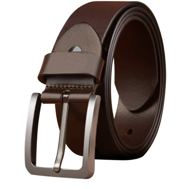 Cinto masculino de couro legítimo modelo Jandare Classic, ideal para looks sociais e elegantes