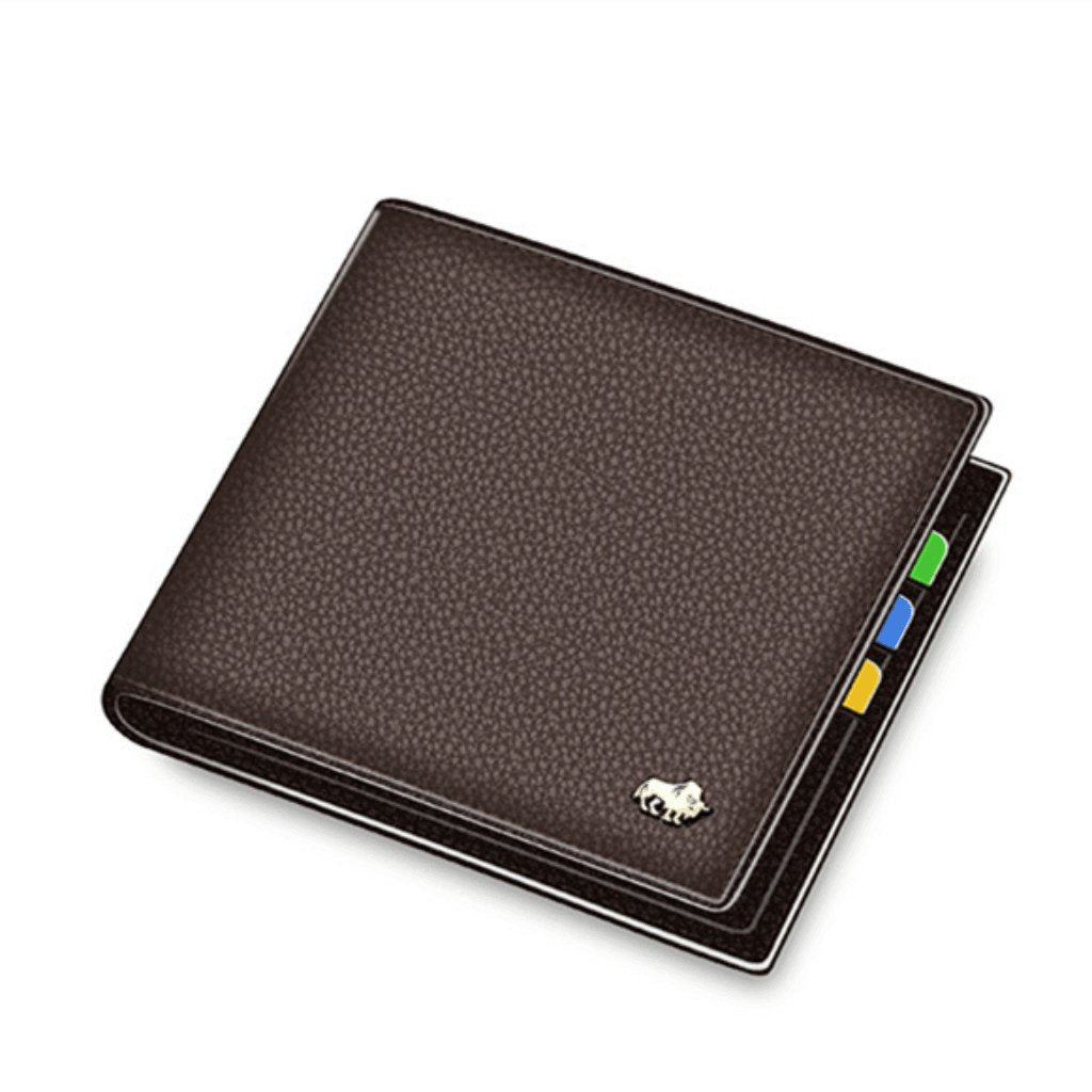 Carteira Masculina RFID Premium com acabamento elegante