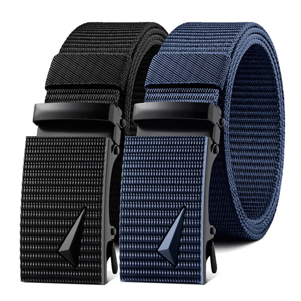 Cinto masculino em nylon reforçado Jandare Urban com fivela metálica, estilo urbano e resistência para o dia a dia