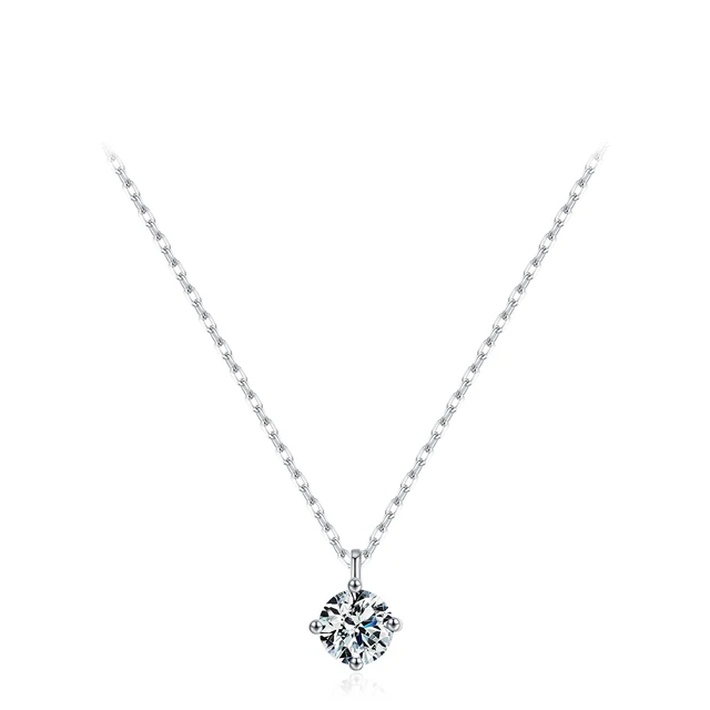Colar feminino delicado com pingente de luz suave inspirado no crepúsculo