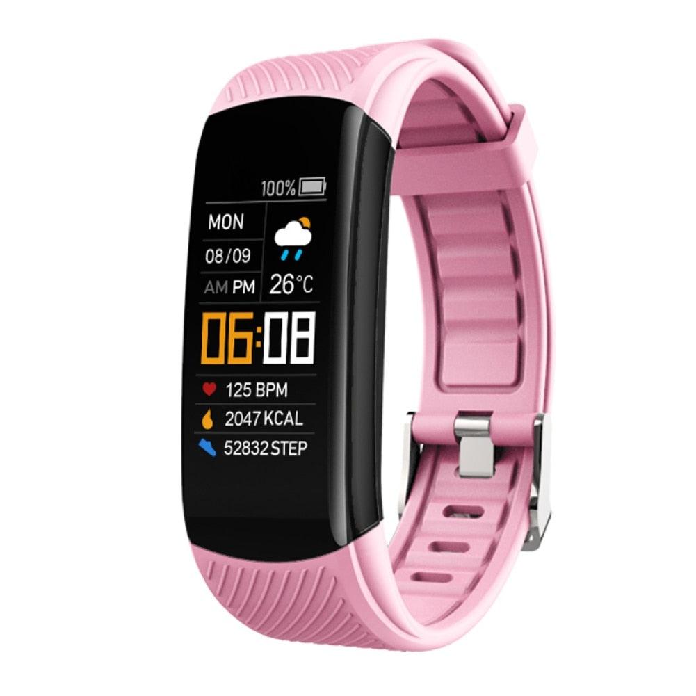 Smartwatch esportivo Imperio LIGE SportFit com monitoramento de saúde, atividades físicas e pulseira leve. Perfeito para treinos e rotina ativa.