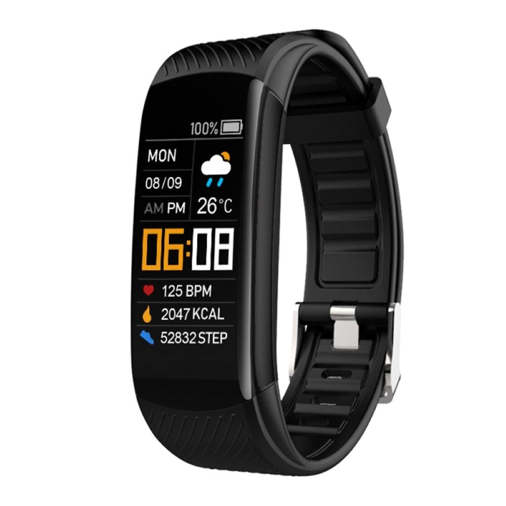 Smartwatch esportivo Imperio LIGE SportFit com monitoramento de saúde, atividades físicas e pulseira leve. Perfeito para treinos e rotina ativa.
