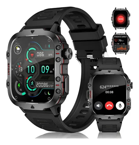 Smartwatch Militar Unissex Profissional