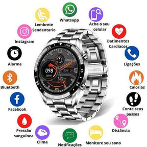 SMARTWATCH DE LUXO ORIGINAL - IMPERIO LIGE - Imperio 8 Store